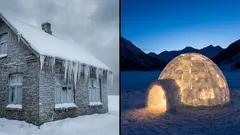 Warum ein Schneehaus bei –40 °C wärmer ist als ein Backsteinhaus: eine wissenschaftliche Erklärung