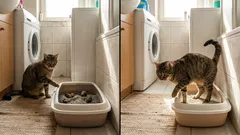 Was passiert, wenn Sie das Katzenklo eine ganze Woche lang nicht reinigen: So reagiert eine Katze auf Schmutz